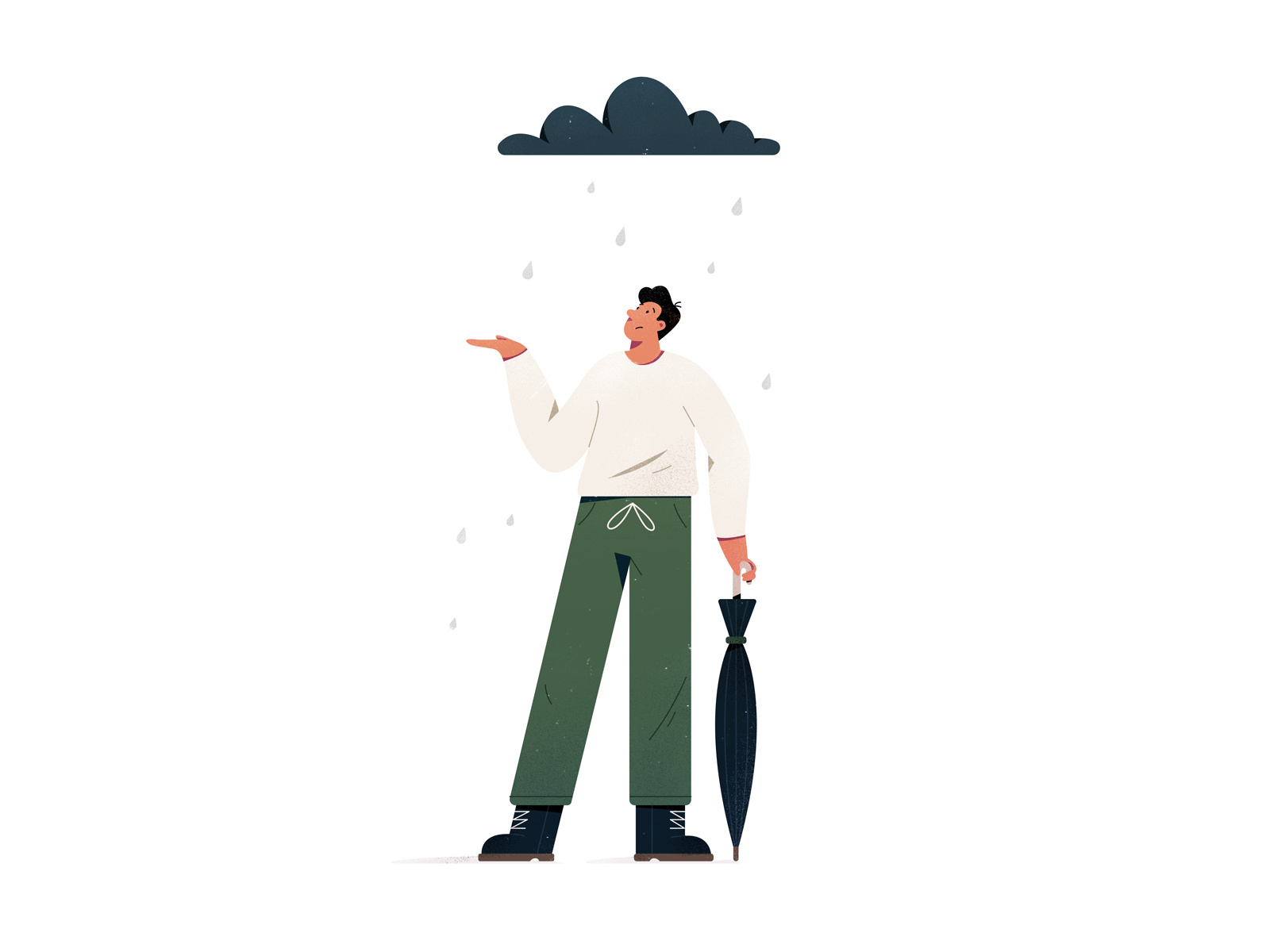 Rain Clouds by Eduardo Gooda on Dribbble