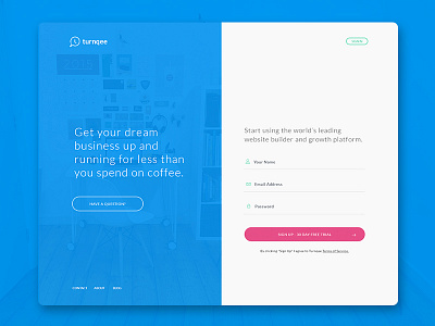 Turnqee Sign Up