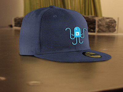 DataCubes Logo Hat blue hat octopus squid