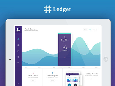 Accounting Admin Dashboard accounting admin app blue dashboard green purple web