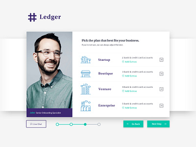 Ledger Signup and Onboarding by Charles Haggas on Dribbble