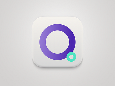 BabyTracker Mobile App Icon app icon logo love mobile o