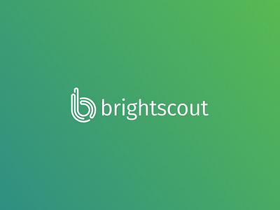 Brightscout Logo b brightscout gradient green icon logo