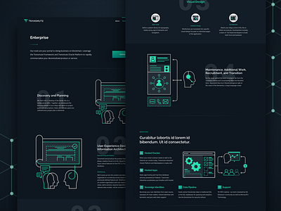 Transmute Enterprise Web Page