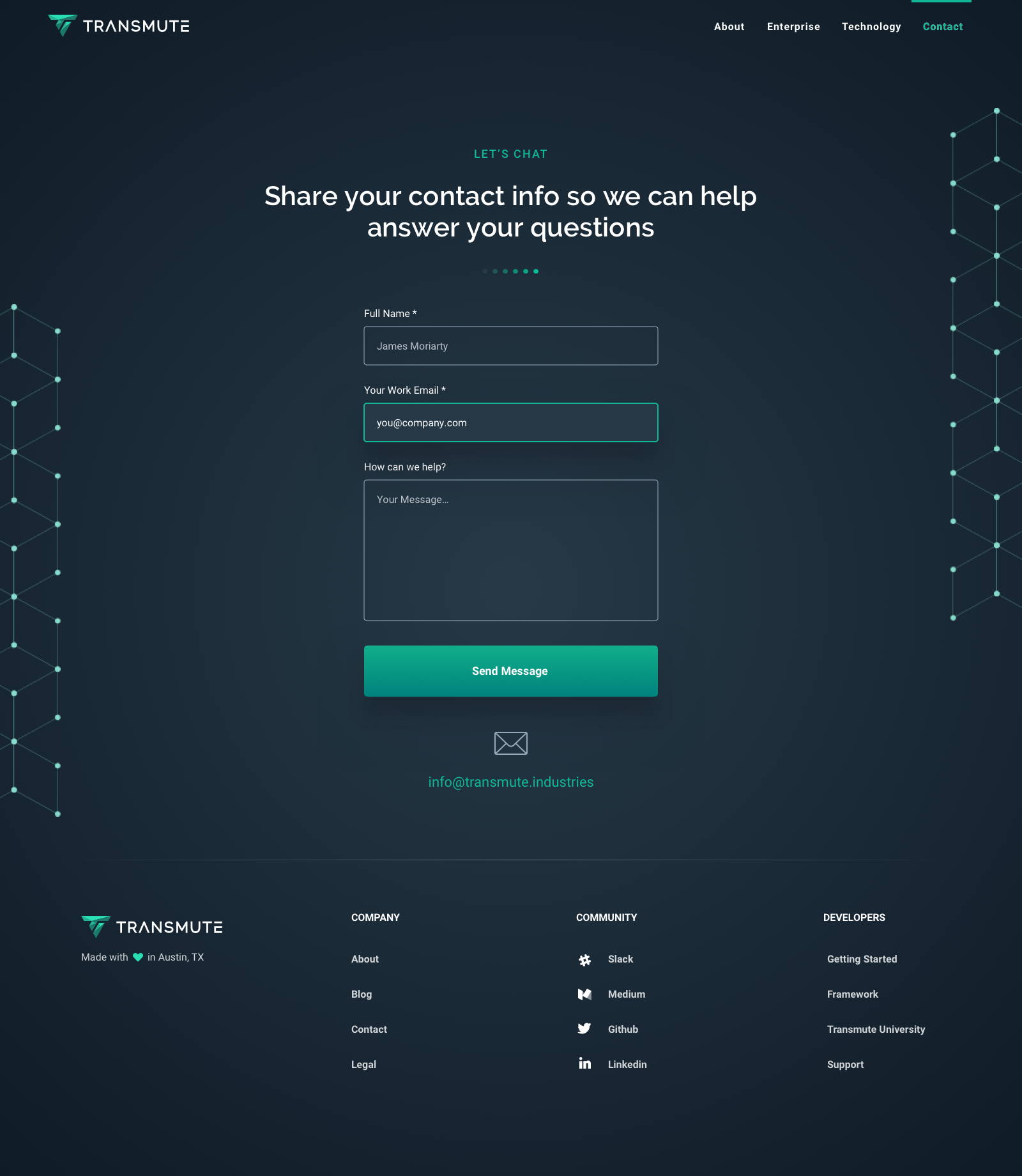Dribbble Contactformpng By Charles Haggas