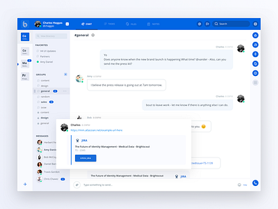 Group Messaging/Chat Concept