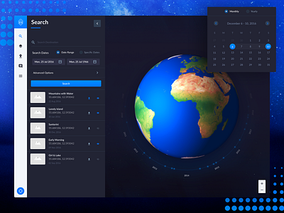 Satellite and Global Search Results