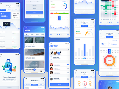 Joule Mobile App Screens by Charles Haggas for Brightscout on Dribbble