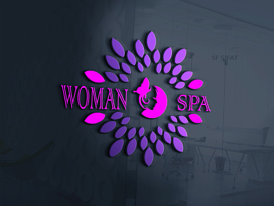 new spa logo design concept. branding graphic design logo