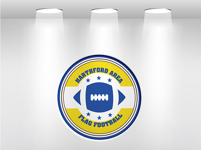 football team logo branding graphic design logo vector