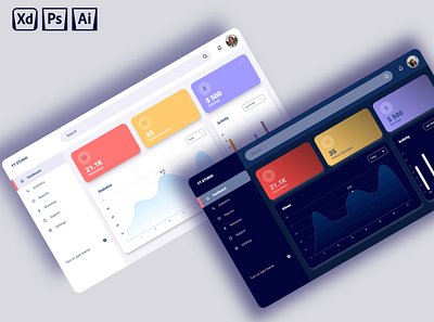 YT Dashboard app design graphic design illustration ui ux vector