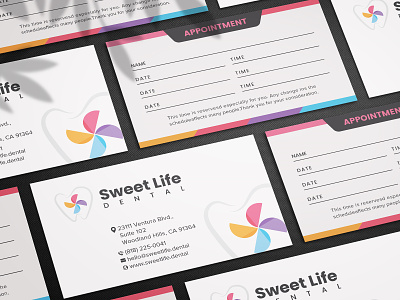 Appointment Card app appointment appointment business card appointment card appointment reminder card branding business card business cards design graphic design illustration logo loyalty card typography ui ux vector