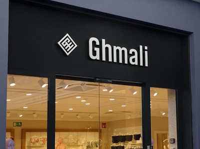 Ghmali graphic design logo