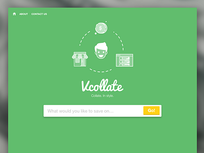 Vcollate - Collate. In Style. collate currency front page money save website