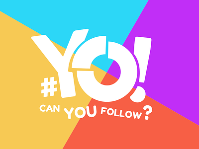 #YO Game Logo colors game hashtag logo simon yo
