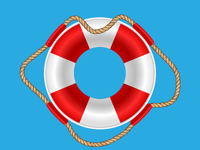 Lifebuoy graphic design logo vessel sea