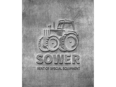 Logotype for the organization for the rental of special equipmen logo