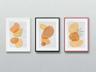 Set of creative minimalist hand drawn illustrations graphic design illustration