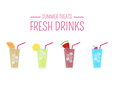 Summer Treats - Fresh Drinks