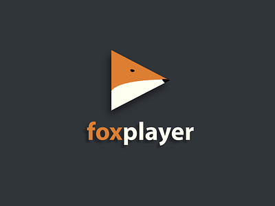 Foxplayer - Logo Concept illustration logodesign