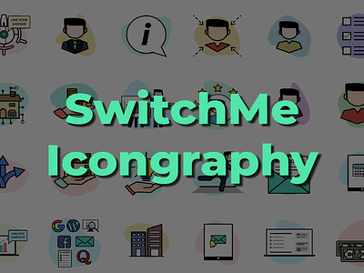 SwitchMe Icon Set graphic design icongraphy icons illustration
