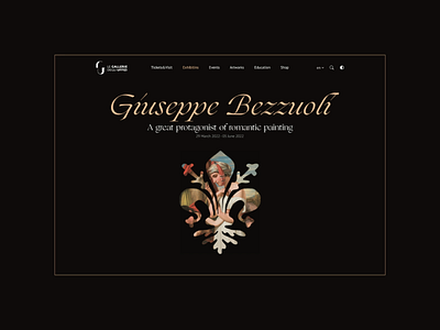 Uffizi Galleries. Exhibition aesthetic florence italy museum uffizigallery ui ux web design