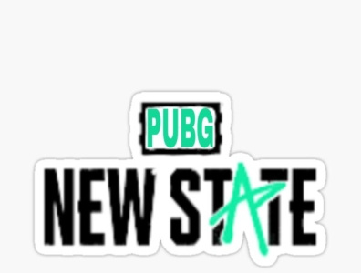 PUBG NEW STATE STICKERS DESIGN Stickers