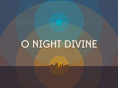 O Night Divine christmas christmas music circles cover art music