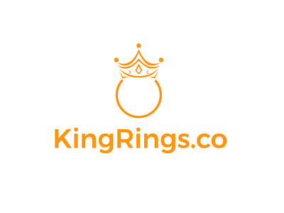 King Ring Logo branding design identity king logo logo design minimal ornament ring ring logo