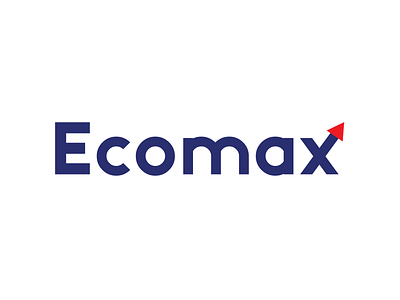 Ecomax Logo branding business logo clean company design ecommerce identity logo logo design