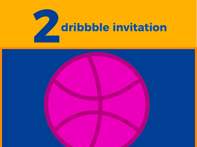 Dribbble Invaitation Logo 2invites clean draft dribbble dribbbleinvite dribble invite giveaway