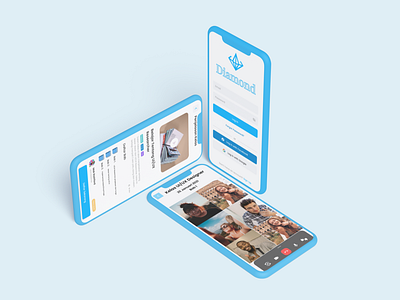 Diamond Application For Learning UI/UX