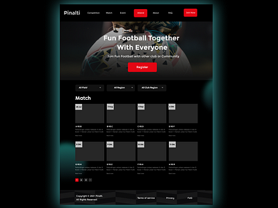 Pinalti Website for Fun Football