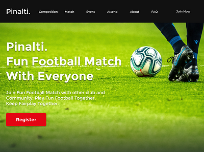 Pinalti platform for fun Football app branding design graphic design illustration logo typography ui ux vector