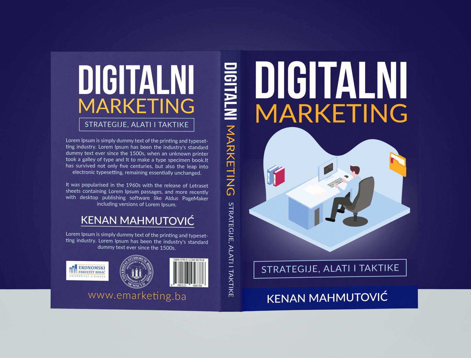 Digitalni Marketing Book Cover Design By Ajit Sen On Dribbble
