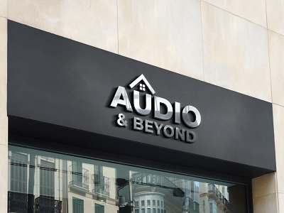 AUDIO & BEYOND Logo Design - Home Automation Company Logo