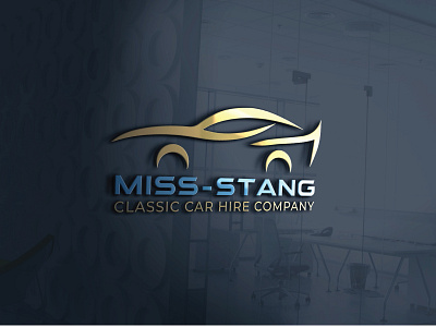 MISS-STANG CAR HIRE Company Logo Design - Unique Logo