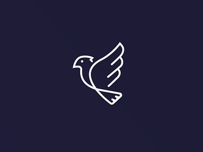 One-line Logo Design - Toucan