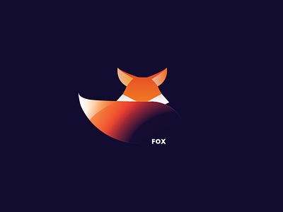 Fox - Animal Logo animal animals brand color fox fox logo logo orange