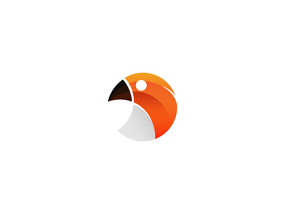 Hawk - Logo Animal animal animals birds circle grid hawk hawkers hawks logo mark orange