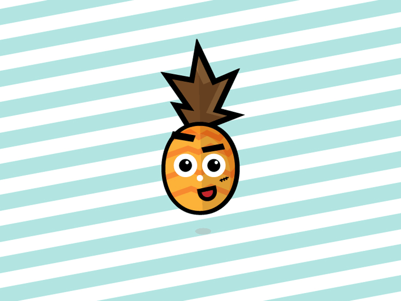 Ananas - Pineapple Character
