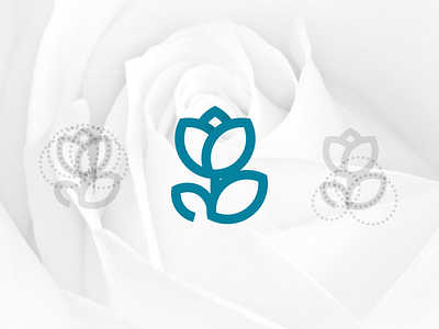 Biolovers - Logo Flowers bio flower logo love lovers vegan
