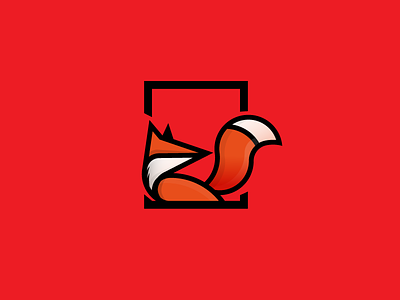 Fox Logo flat design fox logo logo animal