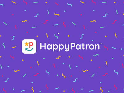HappyPatron Logo ecommerce happy logo design marketplace