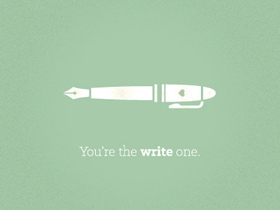 You're the write one. frettie valentines day write