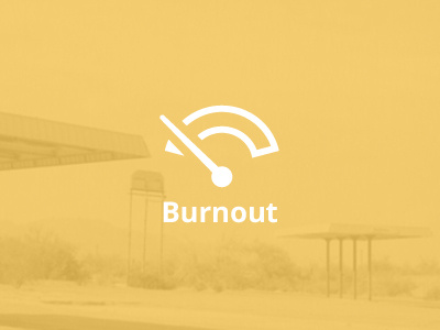 Burnout blog burnout empty yellow