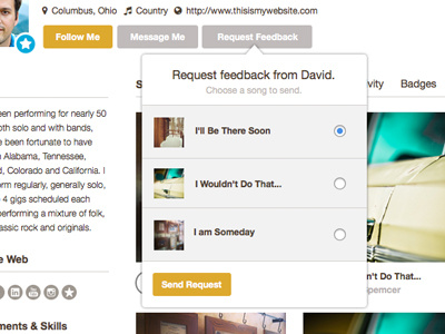 Frettie Request Feedback frettie feedback request