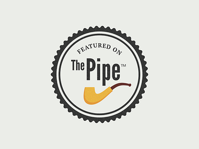 The Pipe Badge badge books self published the pipe vintage