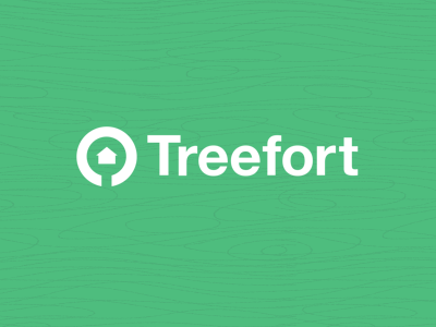 Treefort Logo logo silhouette simple tree