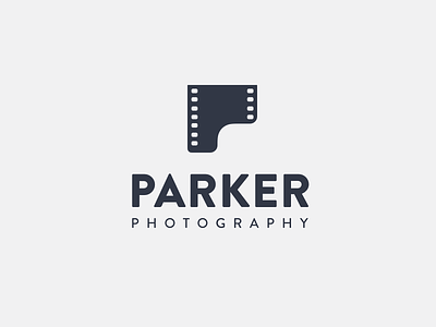 Parker Photography Logo film logo photography